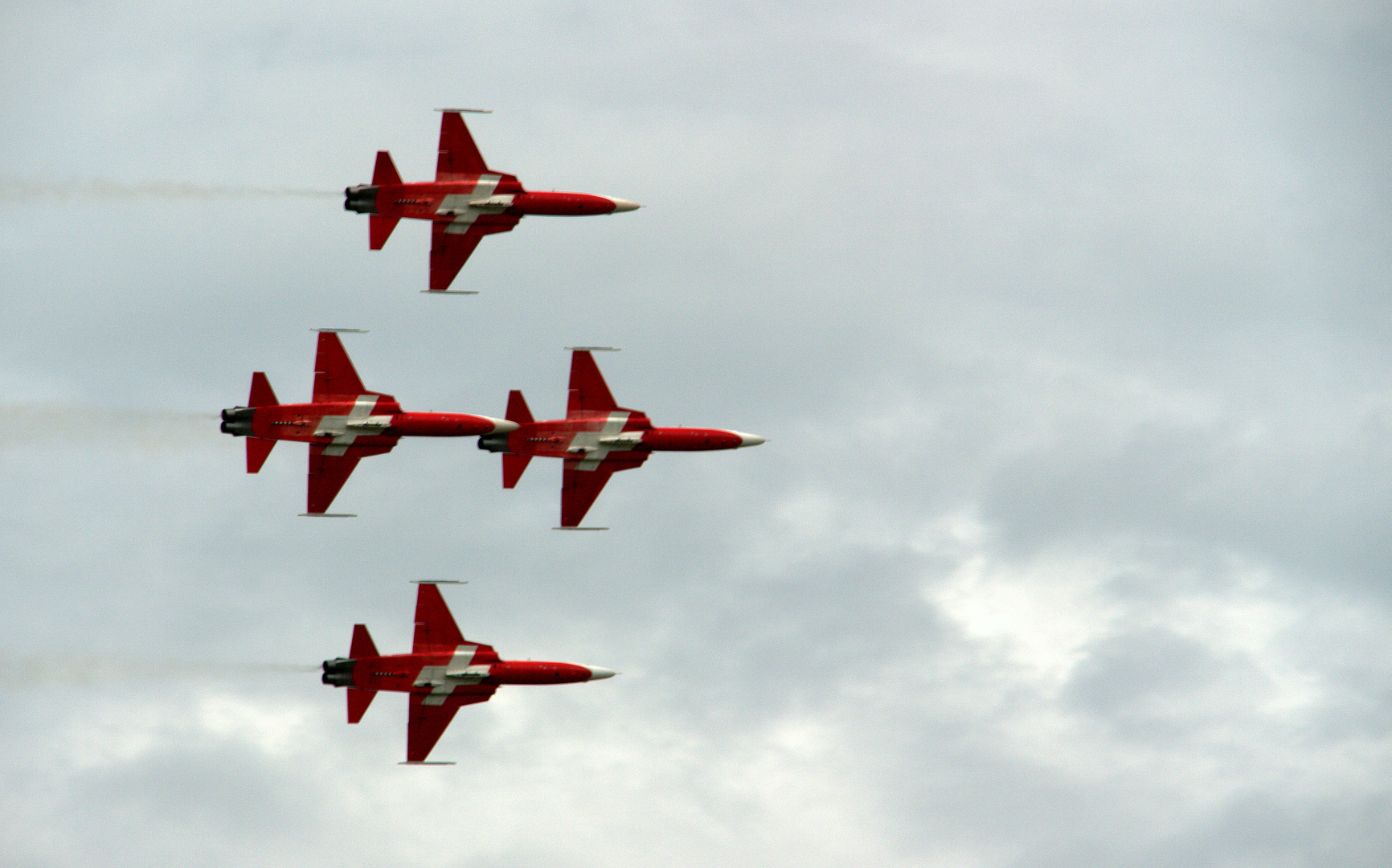 75 Jahre Flab in Dübendorf bei Zürich, Patrouille Swiss