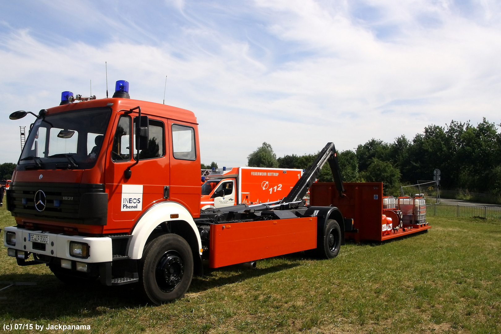 75 Jahre Freiw. Feuerwehr Feldhausen / INEOS Phenol WLF (Wechelladerfahrzeug)