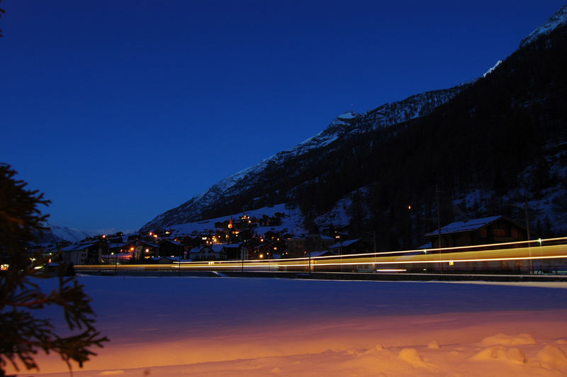 75 Jahre Glacier Express by night....