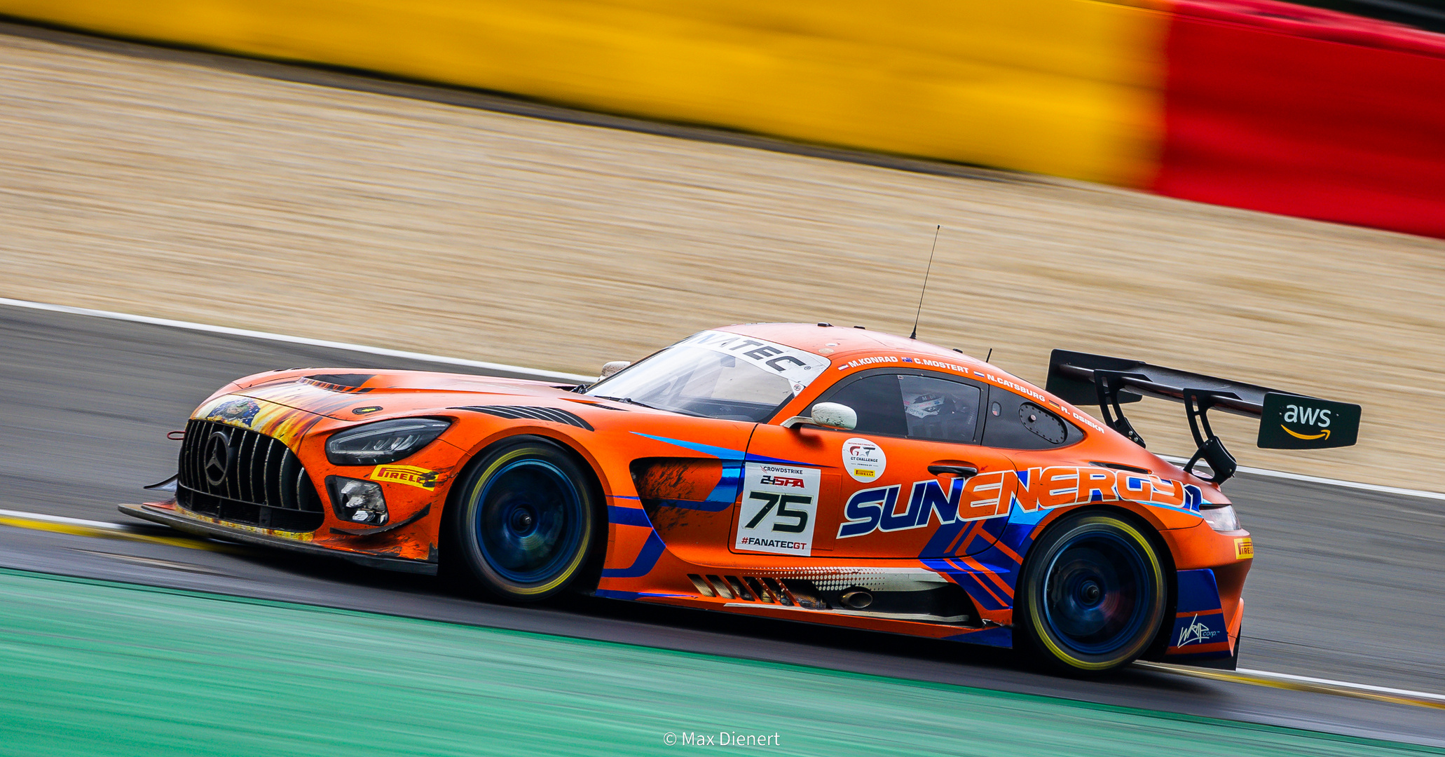 #75 Mercedes-AMG GT3 - Chaz Mostert 