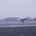 767-300 American Airlines Erstlandung in Düsseldorf 12.04.2013