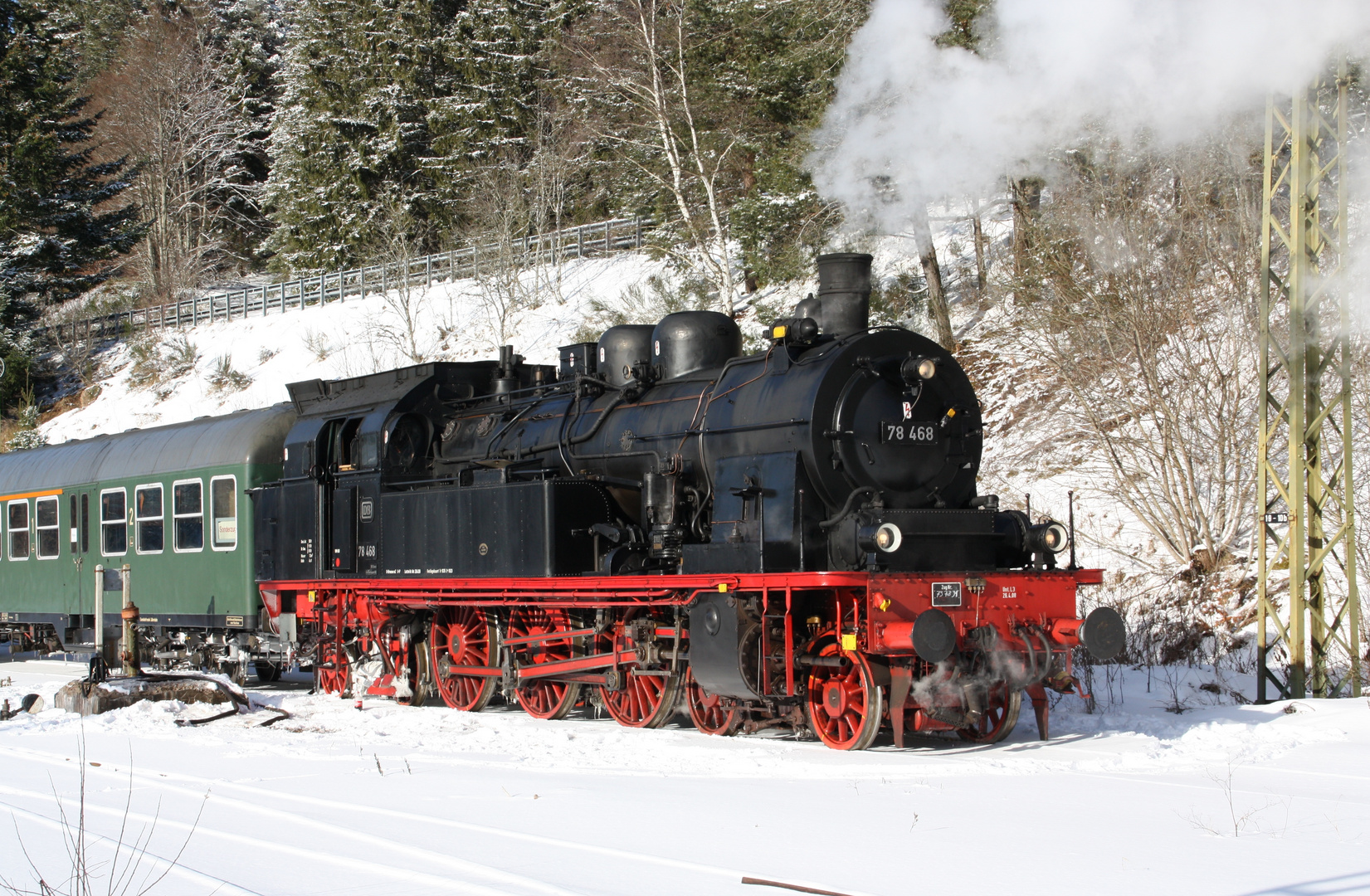 78 468 bei einer Sonderfahrt in Seebrugg