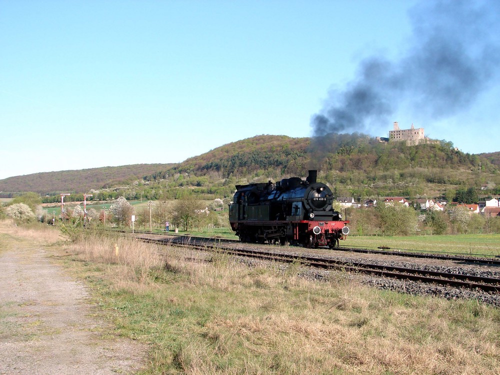 78 468 in Elfertshausen beim Umsetzen