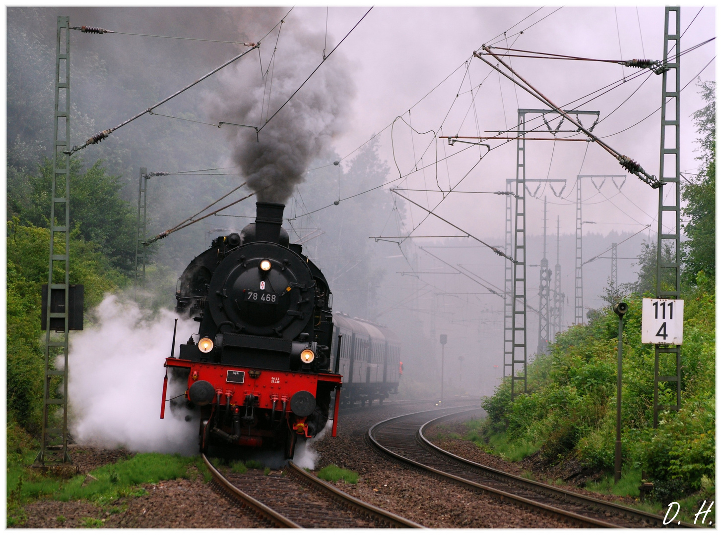 78 468 macht sich für die Abfahrt bereit