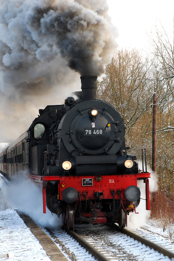 78 468 unter Volldampf im Steinlachtal