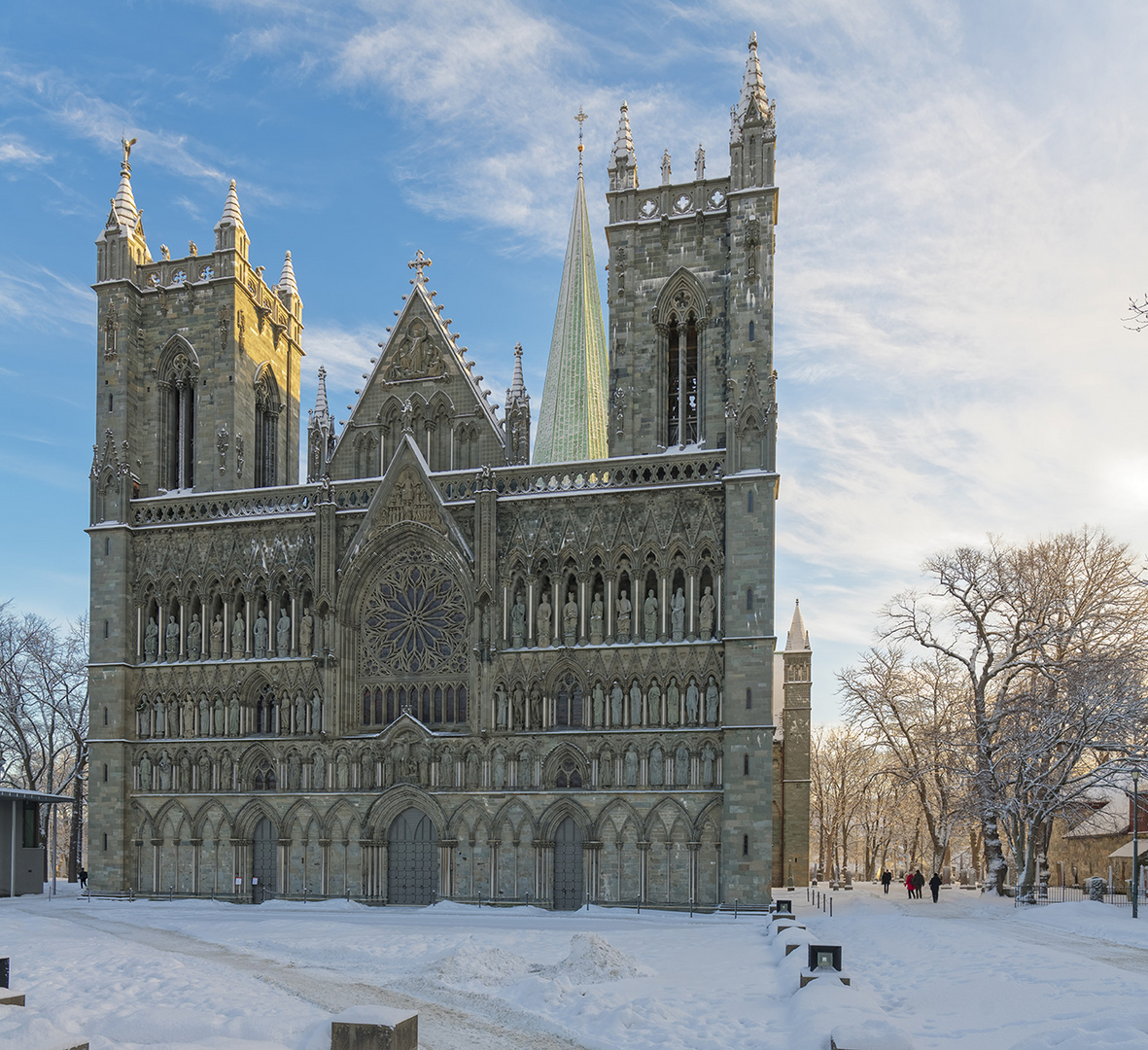 7869R Trondheim Nidaros Dom Winter