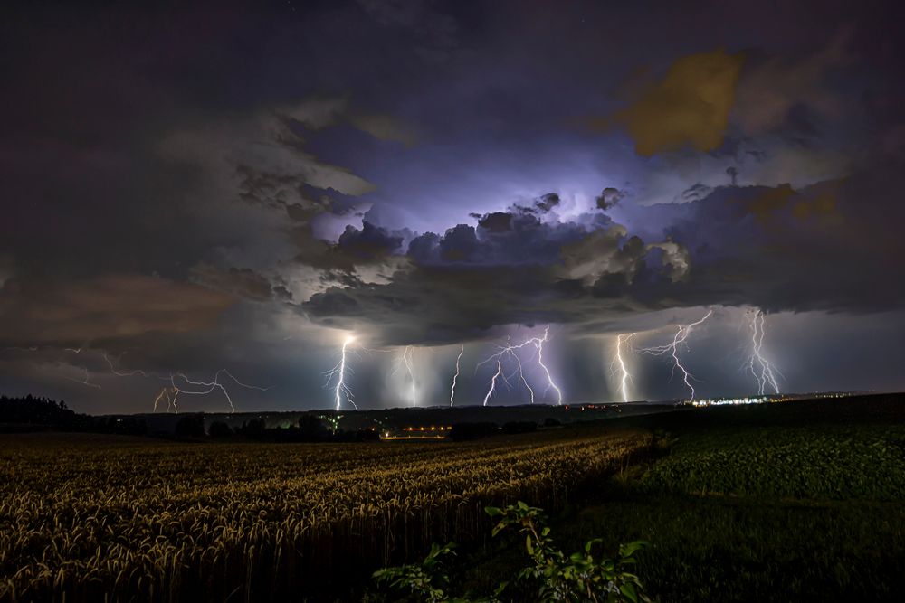 Sommergewitter von Manfred Polak