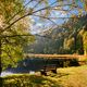 nonnenmattweiher im Herbst