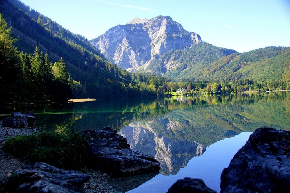 Der Langbathsee in Ebensee von SOMMER Peter