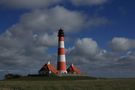 Leuchtturm Westerheversand in Nordfriesland von Renate Besnovski