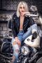 Babe on a Harley von BaslerFotoArt