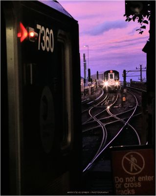 7Scape No.25 - A Sunset Meet at Hunters Point