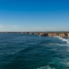 8 Portugal2013 Aufnahme vom Fortaleza de Sagres aus. Der Praia do Tonel.