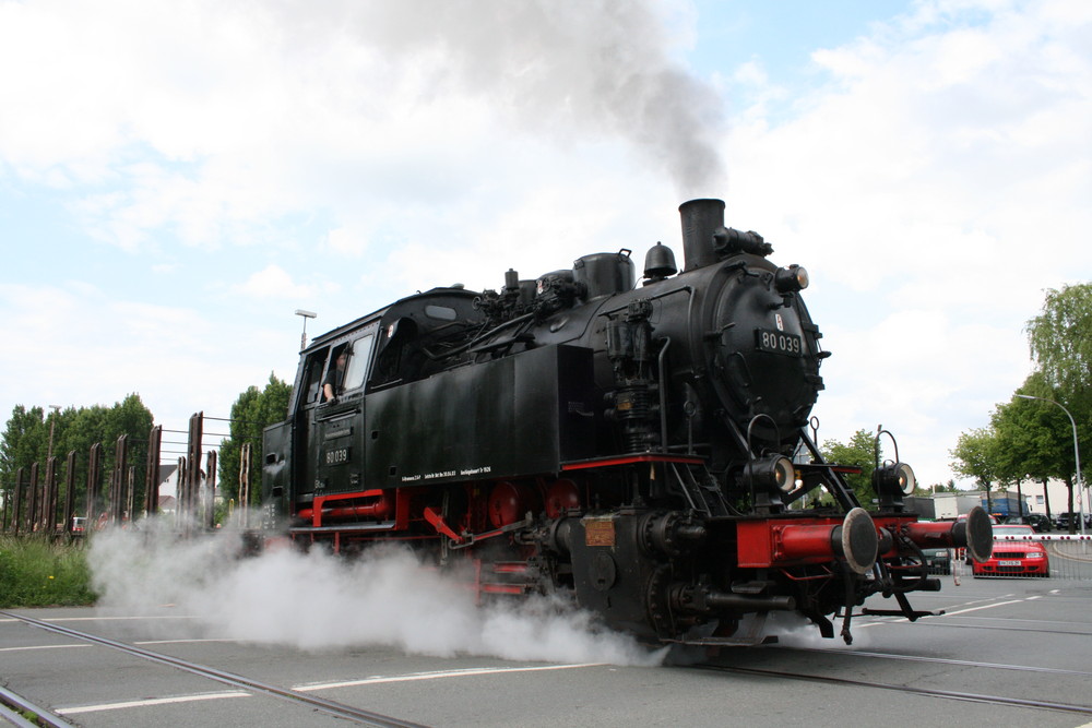 80 039 beim rangieren in Hemar