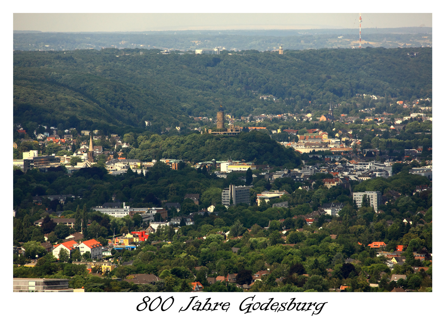 800 Jahre Godesburg in Bad Godesberg am Rhein