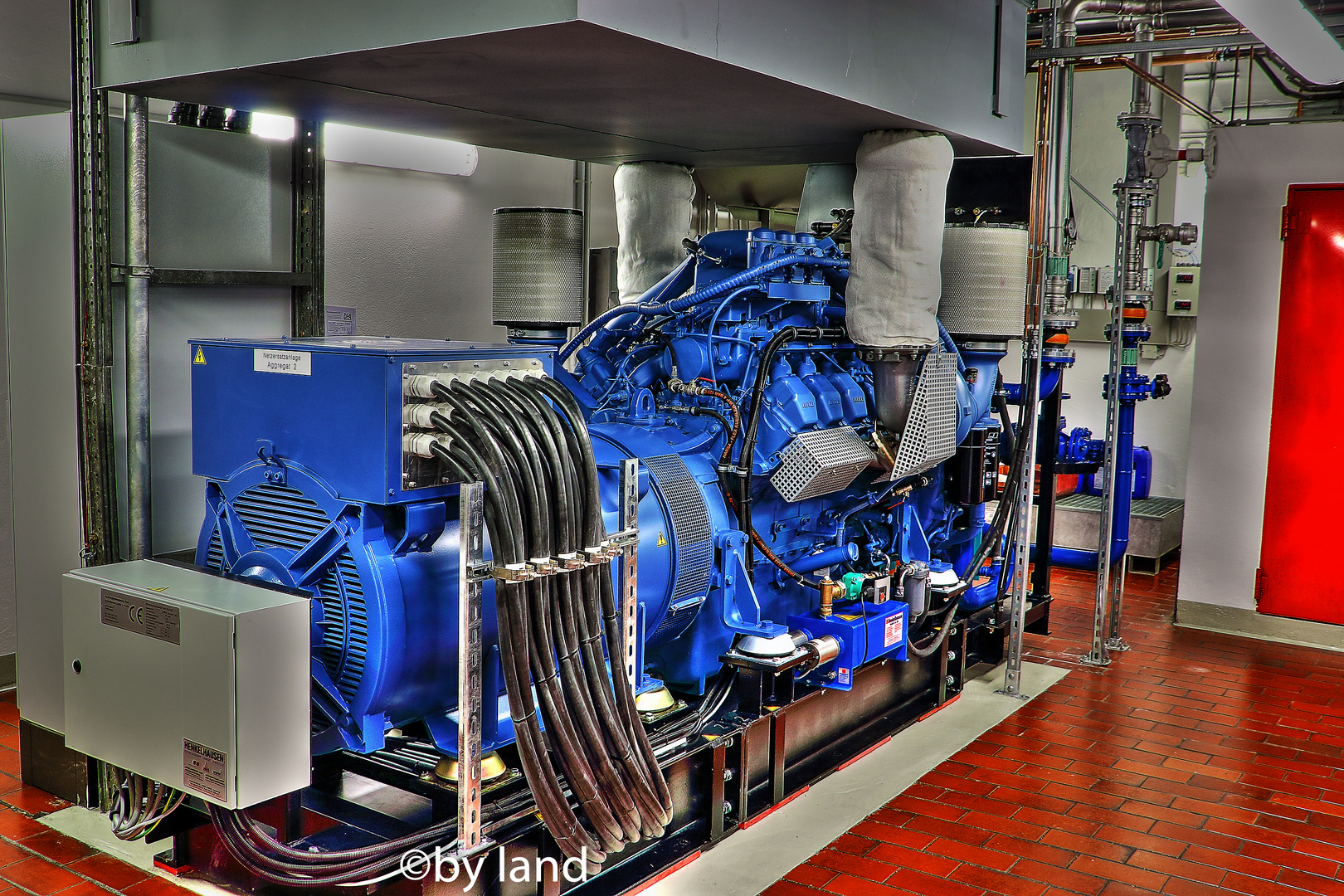 800 kVA Notstromgenerator HDR