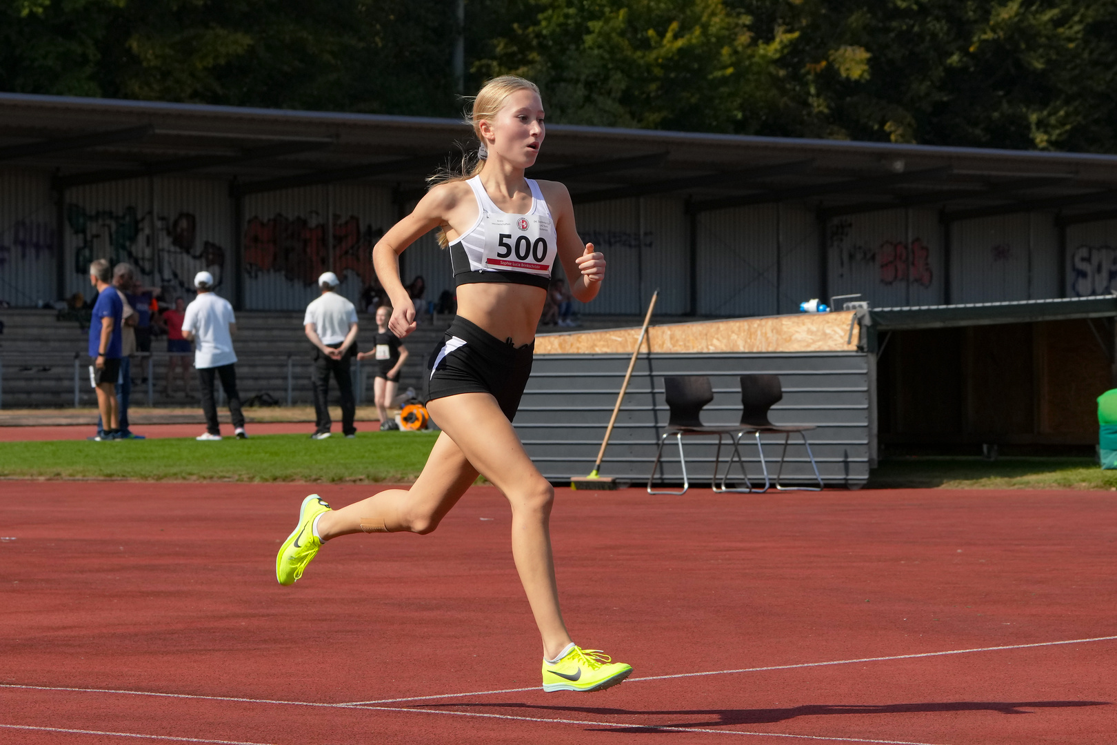 800 Meter auf der Bahn