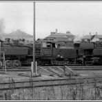 83 1017 + 83 1014 hier im Bw Magdeburg- Buckau auf dem Weg nach Saalfeld