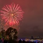 834. Hafengeburtstag in Hamburg - Feuerwerk *