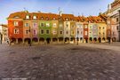 Am frühen Morgen auf dem Alten Markt in Posen von Joachim Reichert Photography