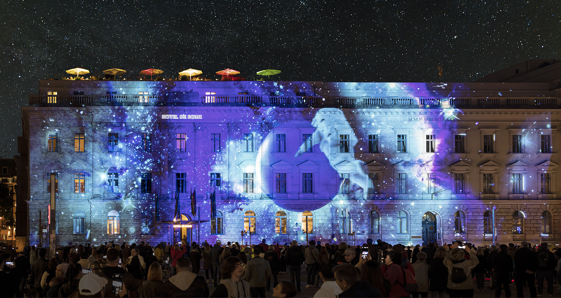 8576TZ Bebelplatz Hotel de Rome Berlin Festival of Lights Foto & Bild