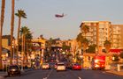 Landeanflug in San Diego von Johannes Horak 