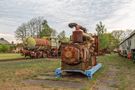 Verlassene Bahnanlage an einer Brikettfabrik von Axel Küster