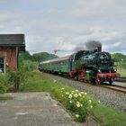 86 1744-1 am 01.08.21 bei der Einfahrt in den Bahnhof Putbus