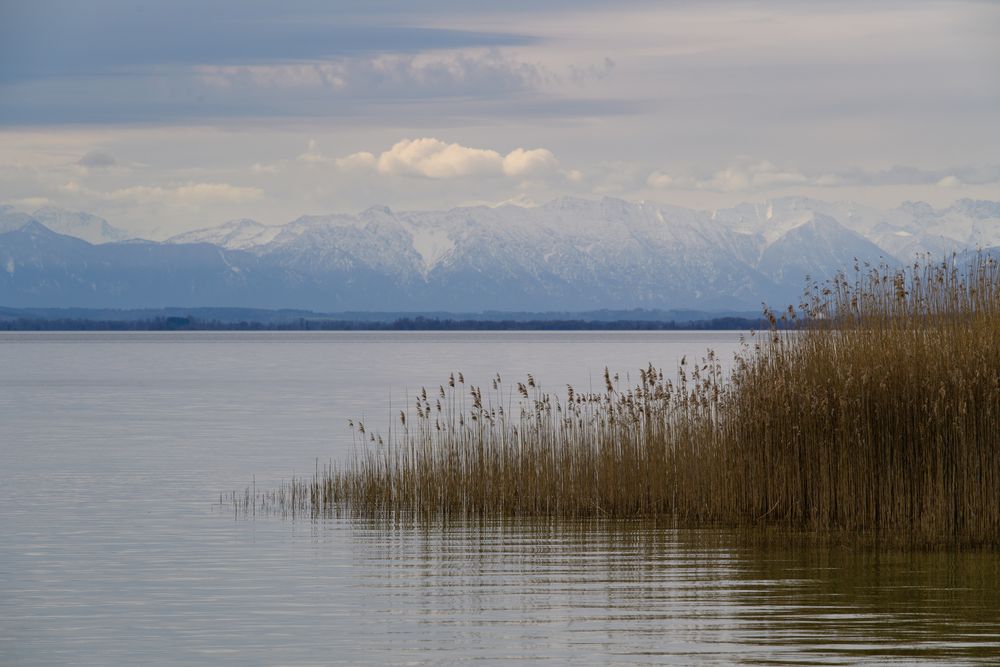 Weitsicht Ammersee von Bernhard Pilz