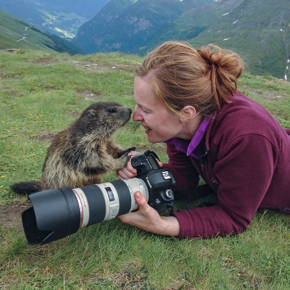 WER BEOBACHTET WEN? von Corinna Leonbacher Fotografie