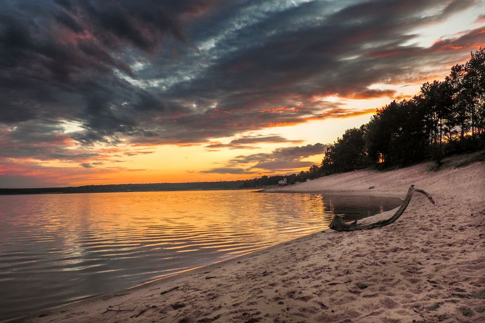 Sonnenuntergang Helenesee von koch.c