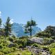 Japanischer Garten / Jardin japonais in Siviez im Wallis / Schweiz