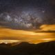 Milkyway breaks throuth the Clouds