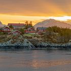 8791R Lichtstimmung am Fjord Norwegen Hurtigruten