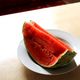 Ein Stck Wassermelone