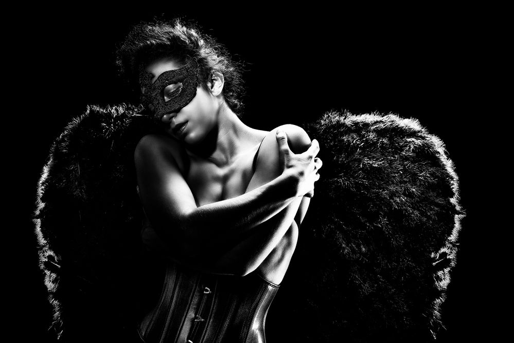 Black Angel von Augenblicke Photo Design by Alex Wurditsch