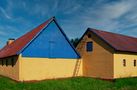 Svaneke Häuser by Peter  F.