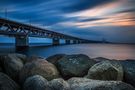 Sonnenuntergang an der Öresundbrücke ... von Vico Grempels