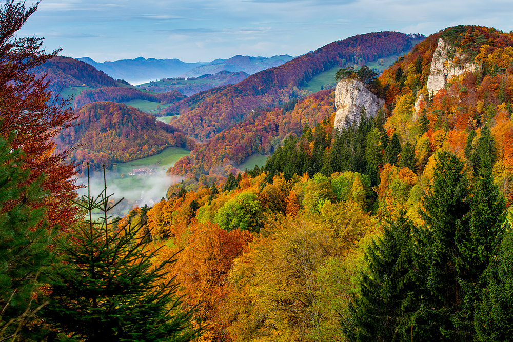 Farben des Herbstes de Jan Geerk 