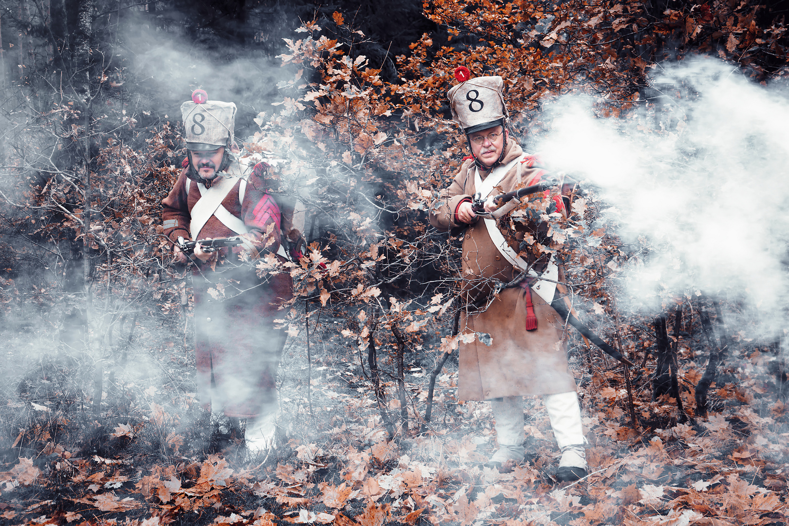 8e Régiment d´Infanterie de Ligne Foto & Bild szene, historisch