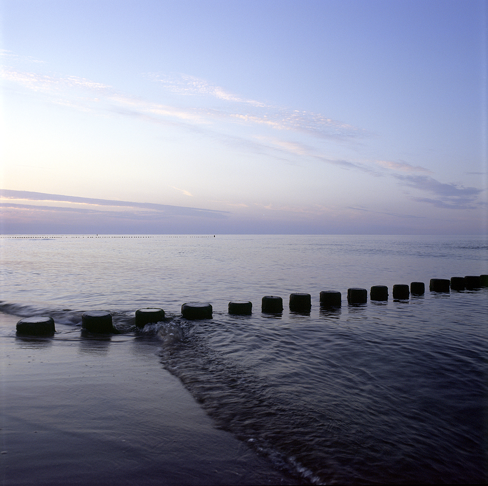 Morgens an der Ostsee von Helmut Harhaus 