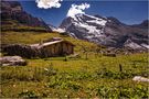 Berghütte am Oeschinensee  von Utopie