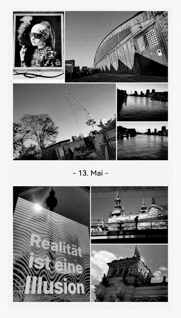 8mal Berlin p30-708-sw +8Fotos +Illusion