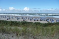 9. August am Sylter Strand zwischen Kampen und List