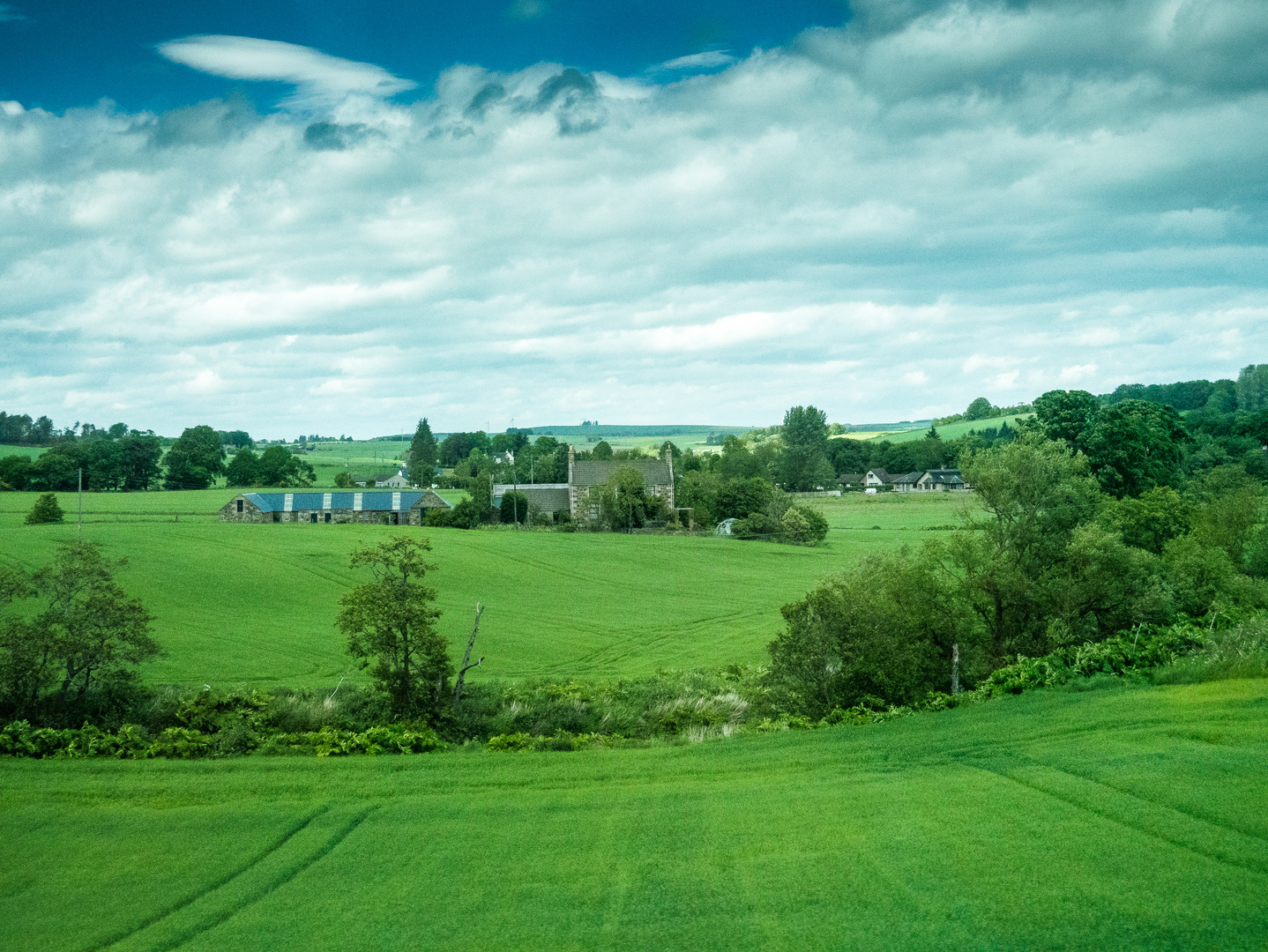 9 Blick aus dem Busfenster