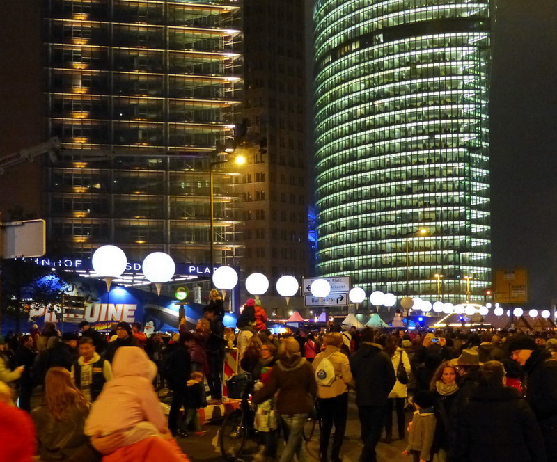 9. November 2014 am Potsdamer Platz II