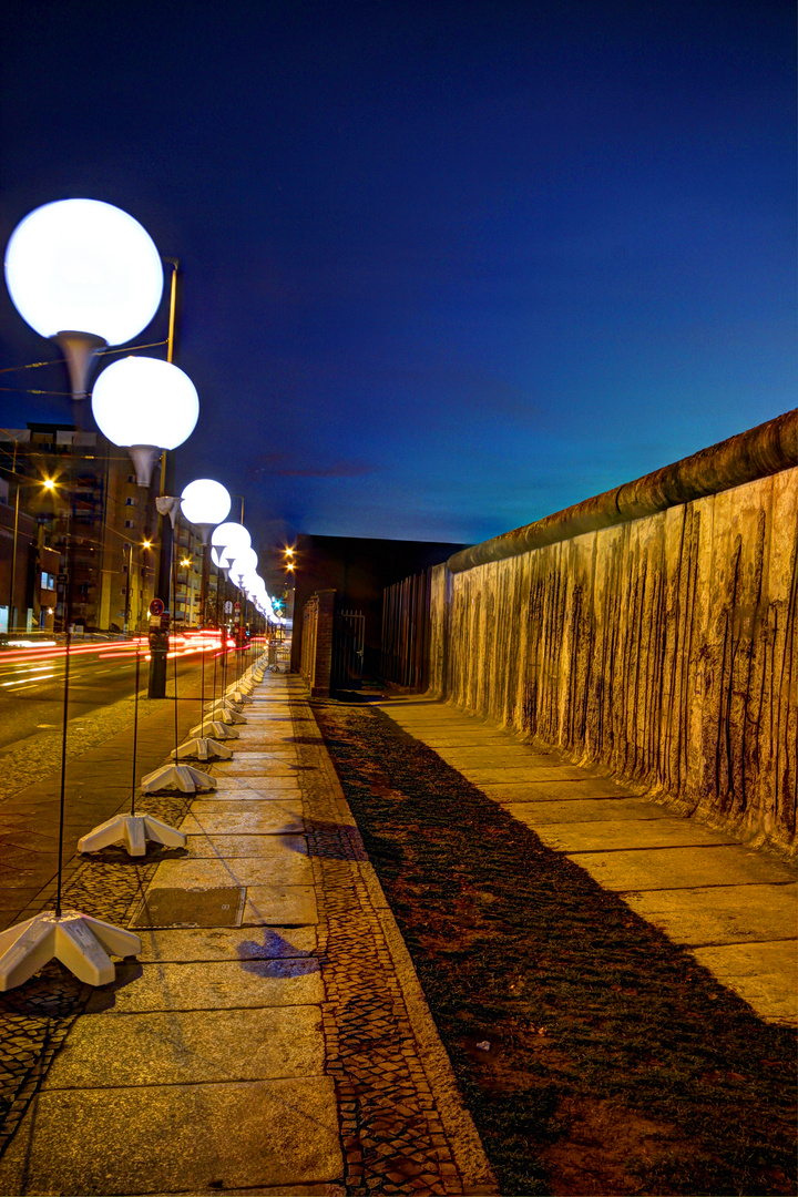 9. November 2014: Berlin Bernauerstraße, 6 Uhr