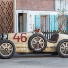 90-jähriger Bugatti Type 35 "in freier Wildbahn"