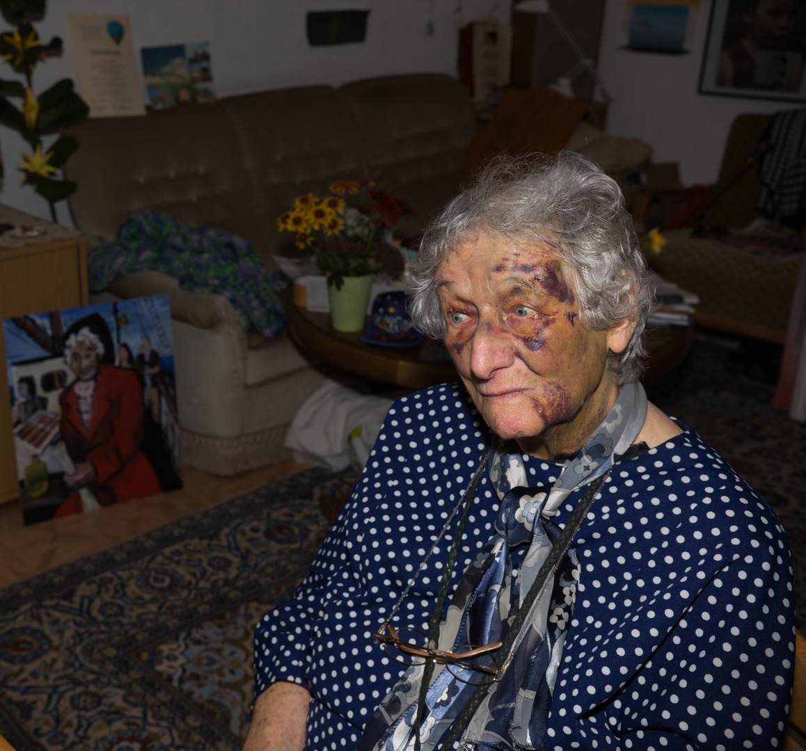 90 Jahre alte Frau