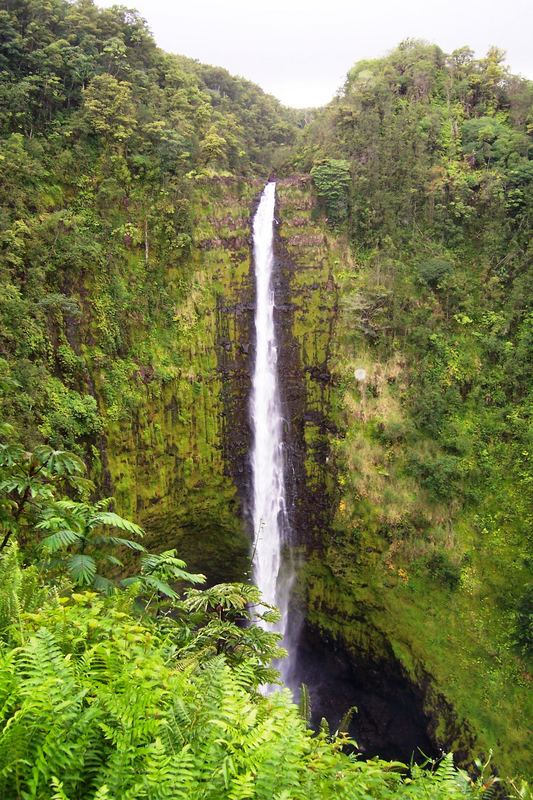 900 Ft Waterfall, Kona, Hawaii